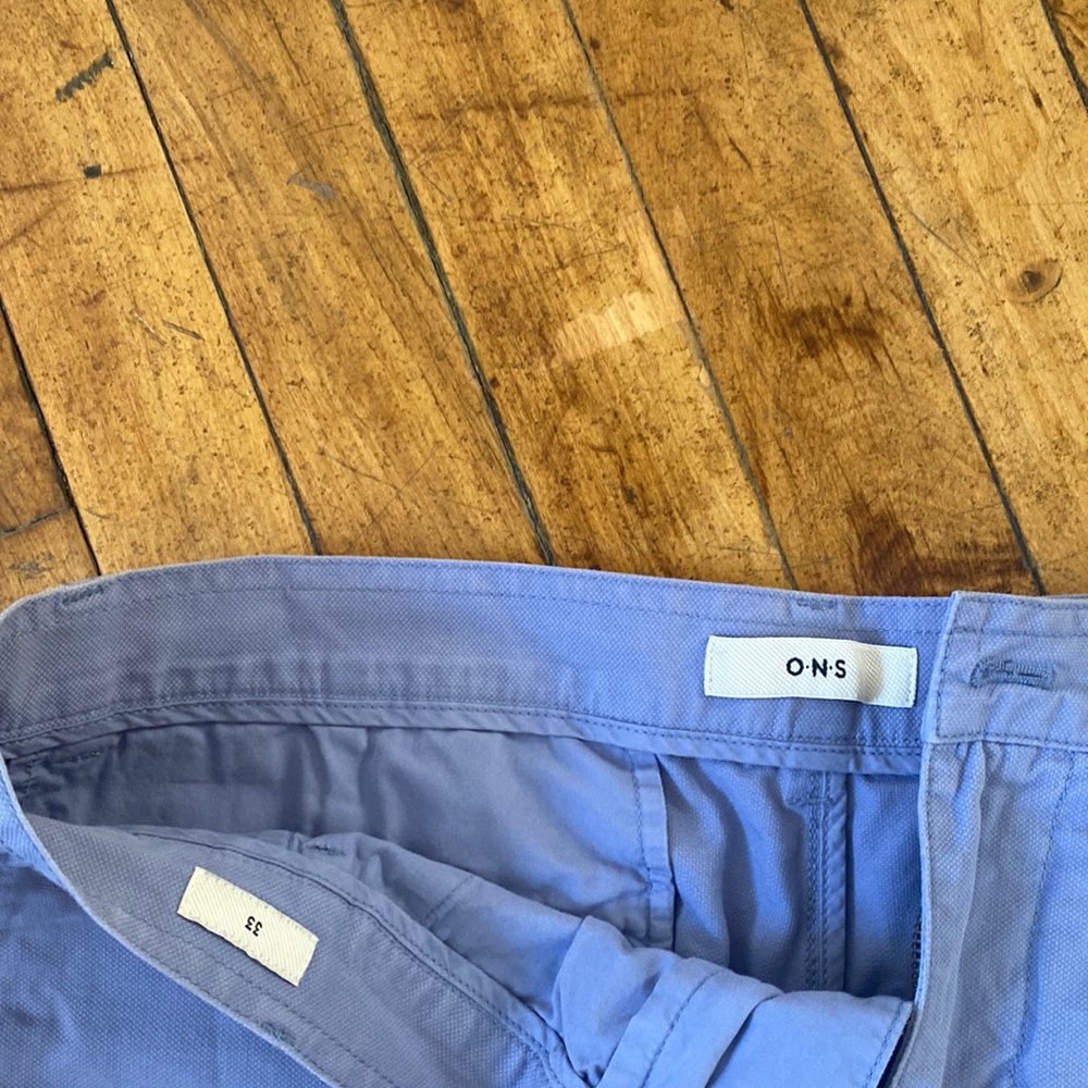 O.N.S Clothing blue shorts, size 33US
